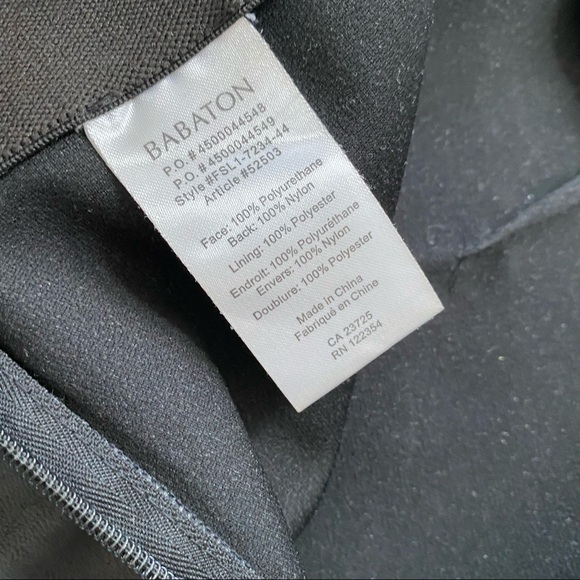 Babaton JAX Vegan Leather Skirt - Picture 4 of 5